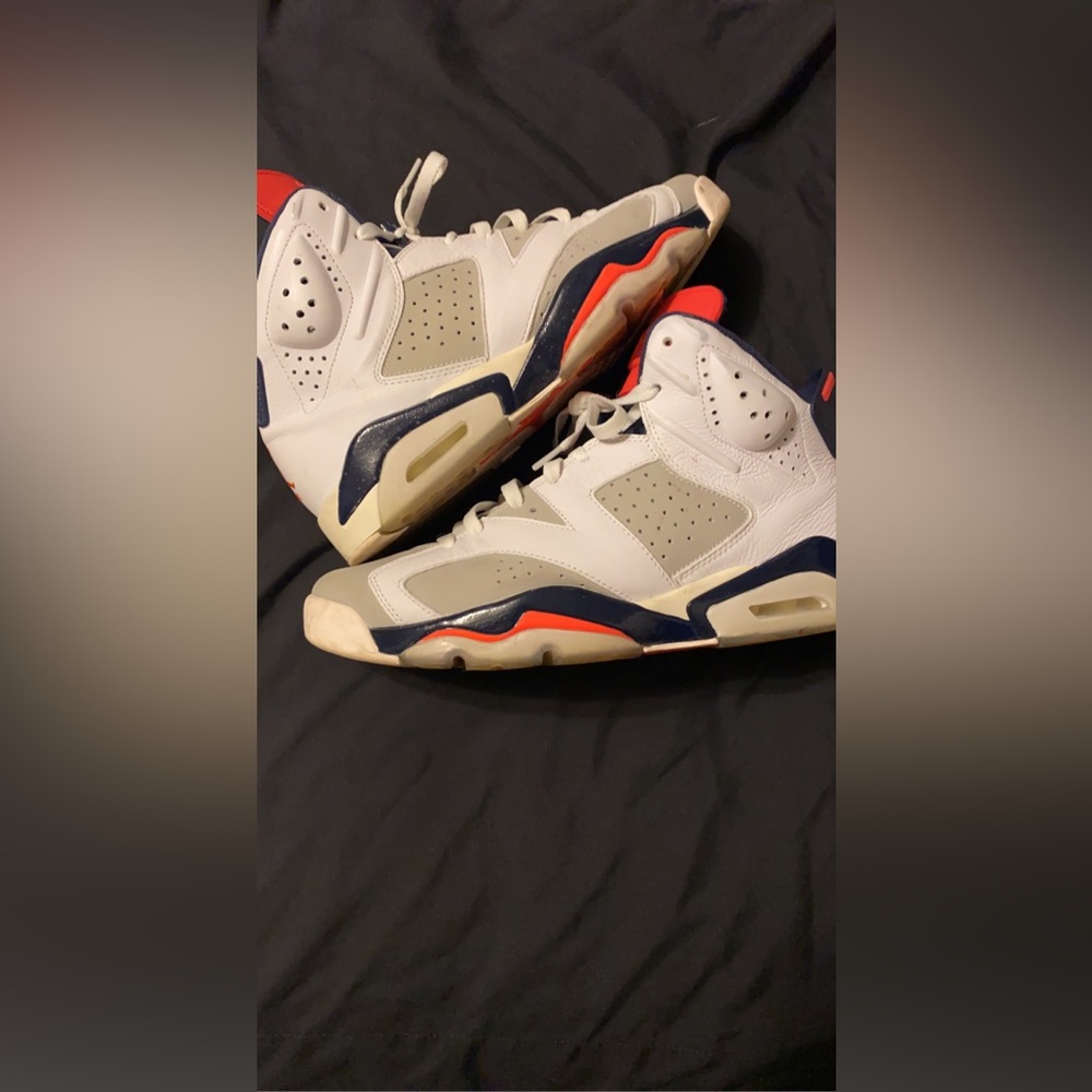 Jordan 6 Tinker Sz10 and Nike Foamposite Pure Platinum Sz9.5